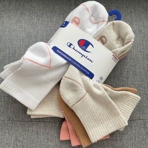 Champion Quarter Women Socks ( 6pk  )